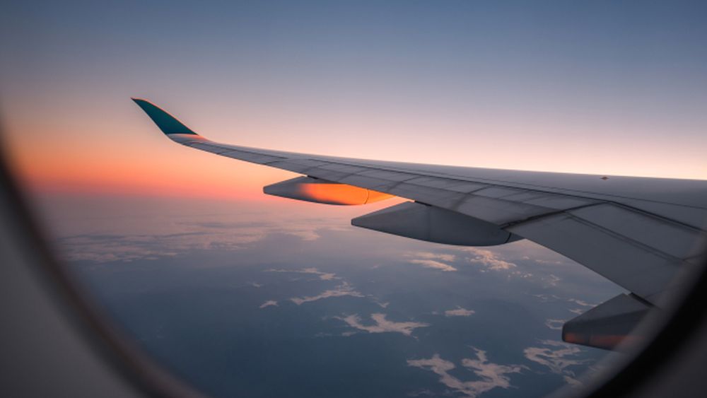 Air freight in flight