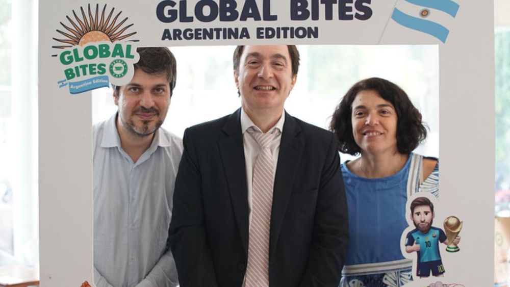 The Argentine ambassador at Peyala Café's Global Bites Argentina edition