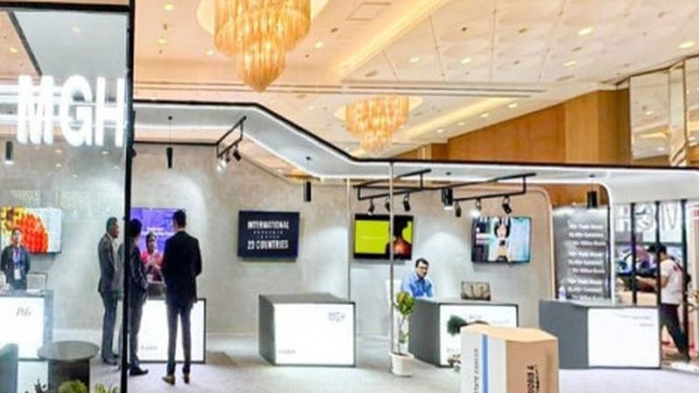 The MGH stall at the 29th US Trade Show in Dhaka